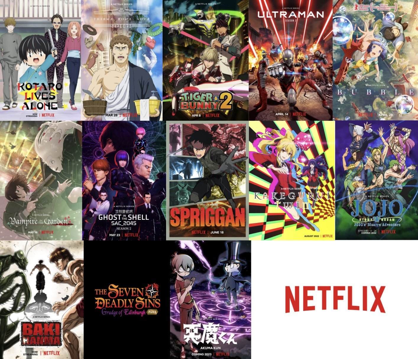 Zapowiedź nowych anime od Netflix, w tym Vampire in the Garden