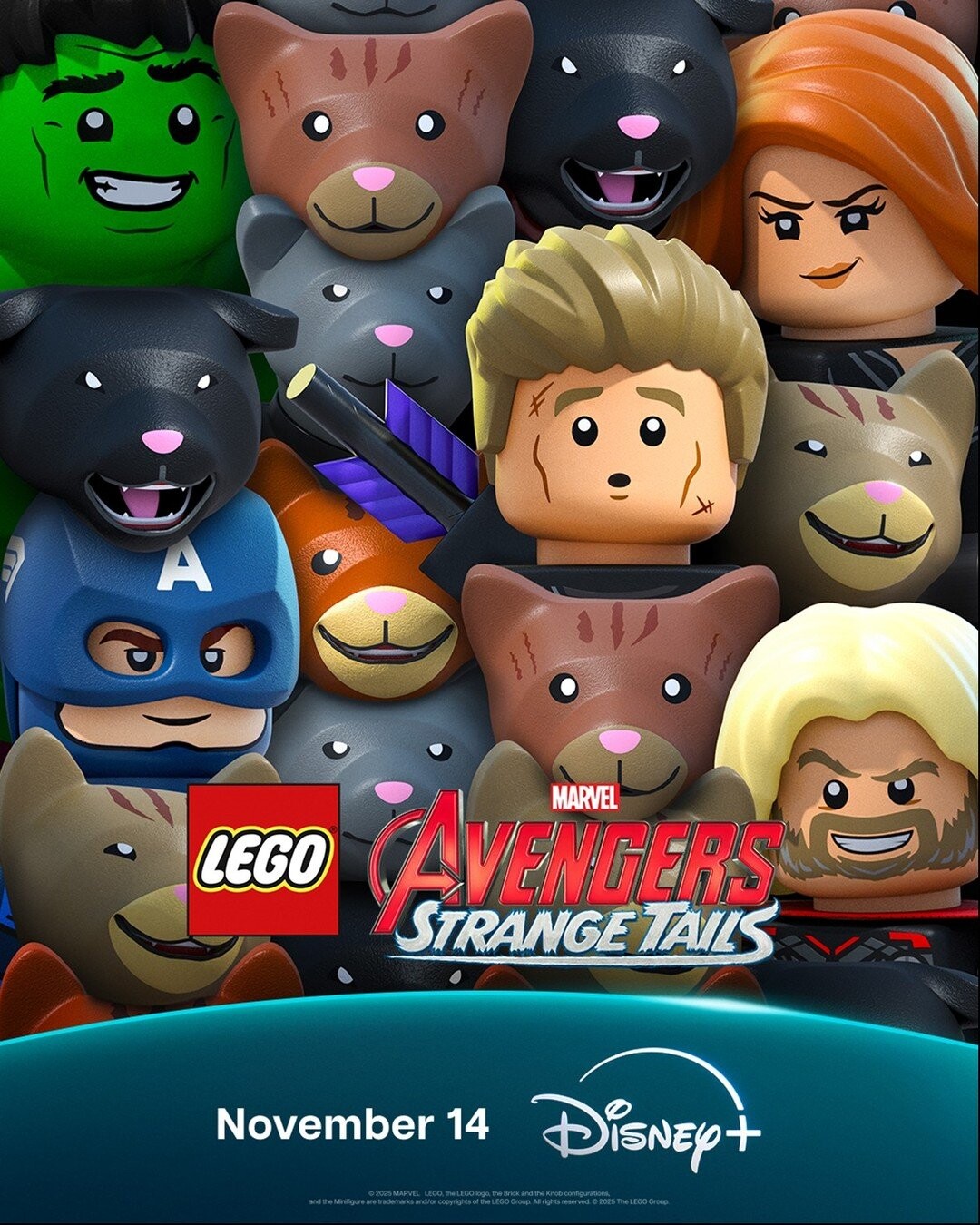 "LEGO Marvel Avengers: Szalone historie" | Zwiastun nowej animacji Disney+