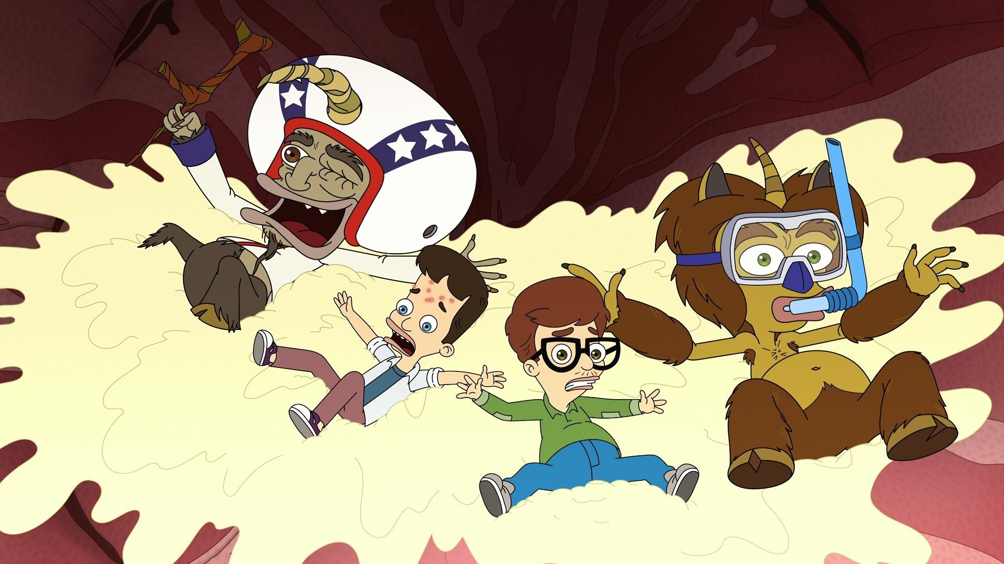 "Big Mouth", "Elita sił powietrznych: Thunderbirds", "Szalony jednorożec" oraz "Shaquille O’Neal: Nowa misja" na zapowiedziach od Netflixa