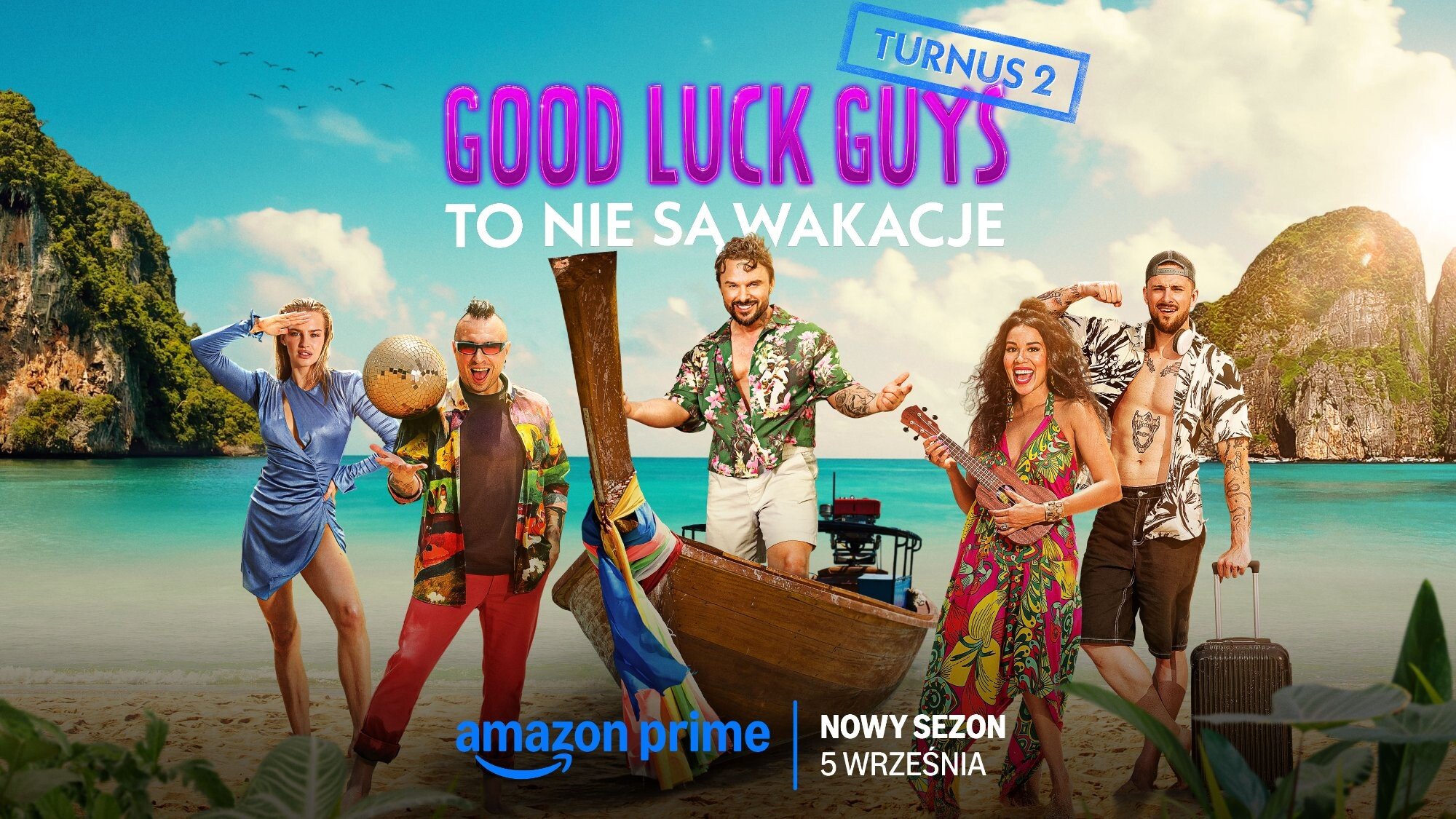 "Good Luck Guys" Prime Video ujawnia uczestników 2. sezonu survivalowej produkcji