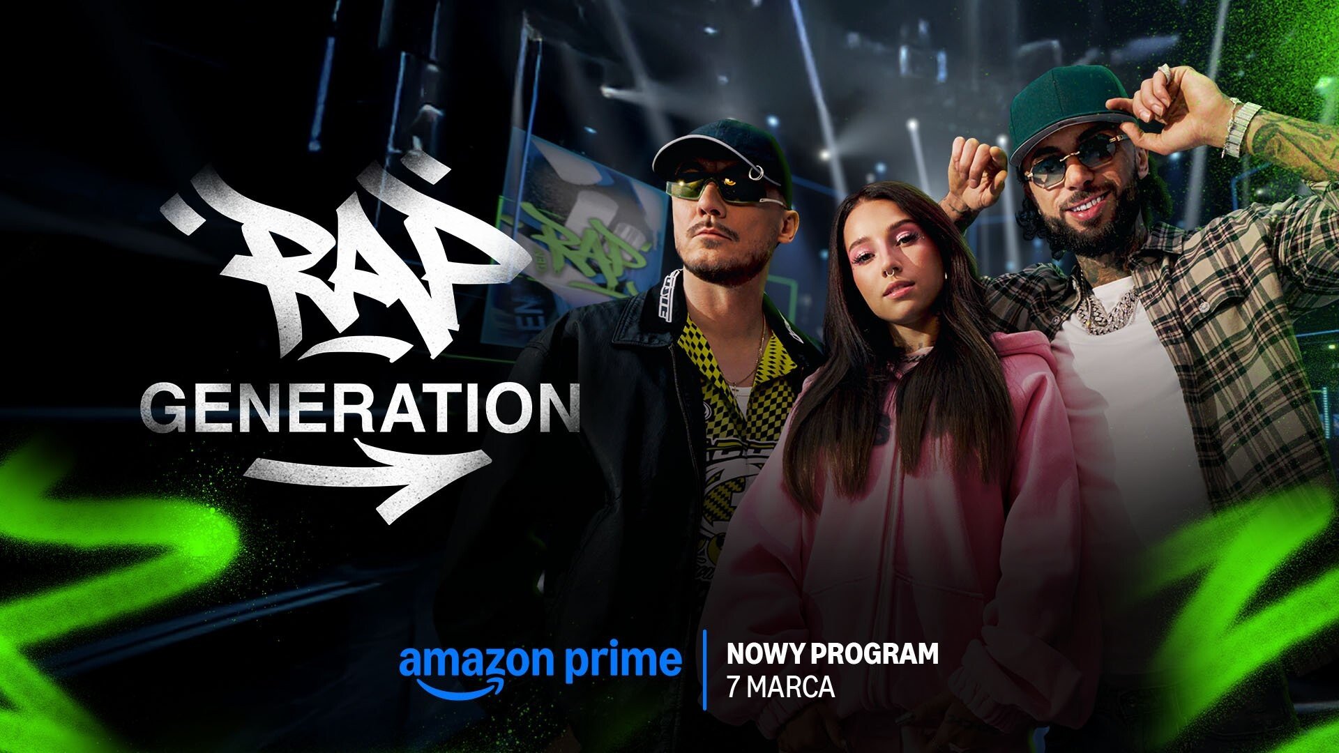 "Rap Generation" | Prime Video prezentuje zwiastun, oficjalny plakat i ogłasza datę premiery muzycznego talent show