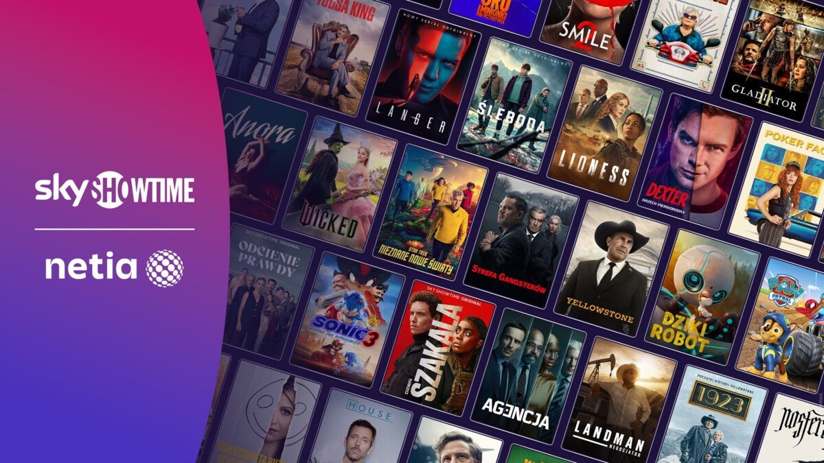 SkyShowtime x Netia
