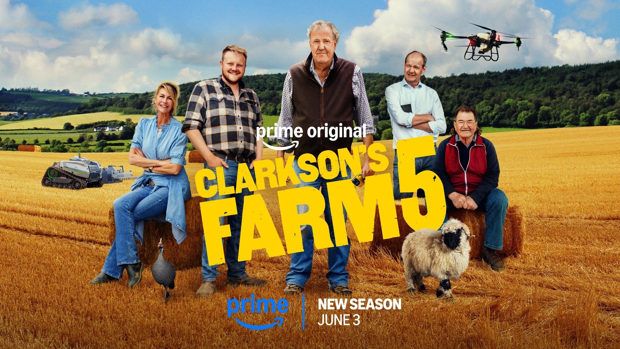 "Farma Clarksona" | Zwiastun piątego sezonu programu Prime Video