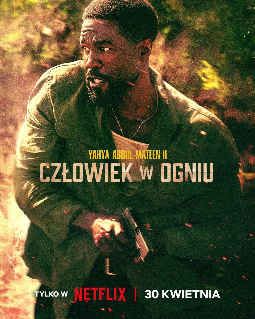 "Człowiek w ogniu", "Rafa", "Charlie kontra fabryka czekolady" oraz "Gloria" na materiałach od Netflixa