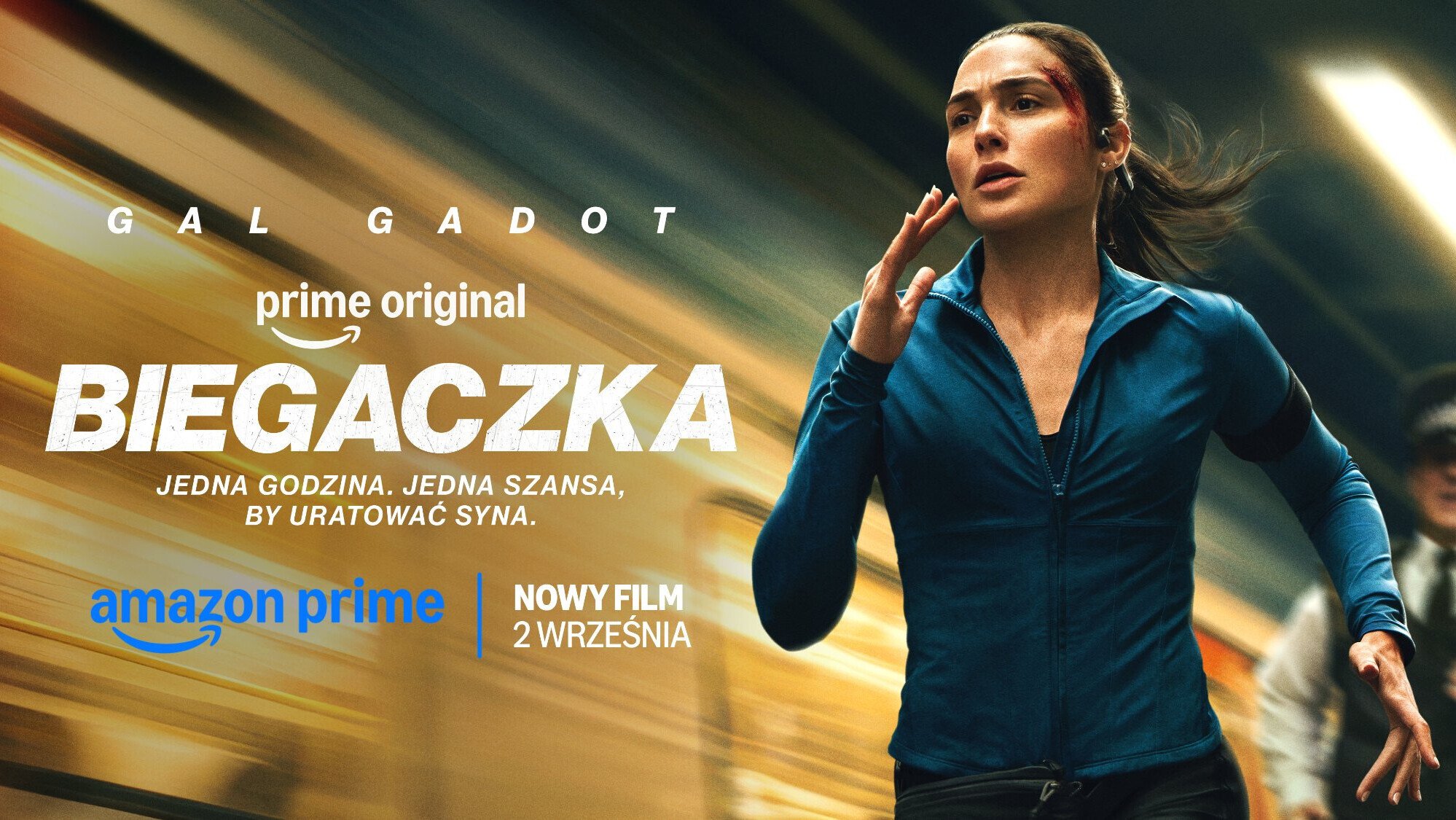 "Biegaczka" | Prime Video prezentuje materiały z filmu z Gal Gadot i Damianem Lewisem