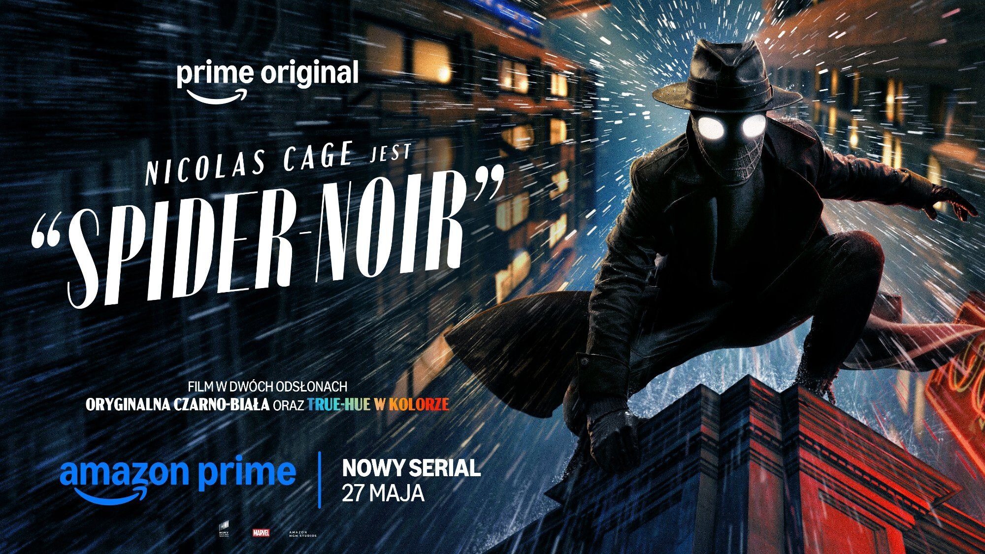 Nicolas Cage jako "Spider-Noir" w nowym zwiastunie serialu Prime Video