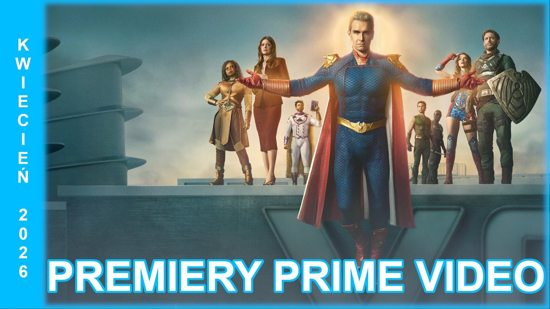 Kwiecień w Prime Video | "The Boys", "The Smashing Machine" oraz "Wielka Warszawska" nadchodzą