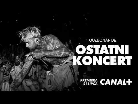 "Quebonafide: Ostatni Koncert" | Data premiery koncertu w CANAL+