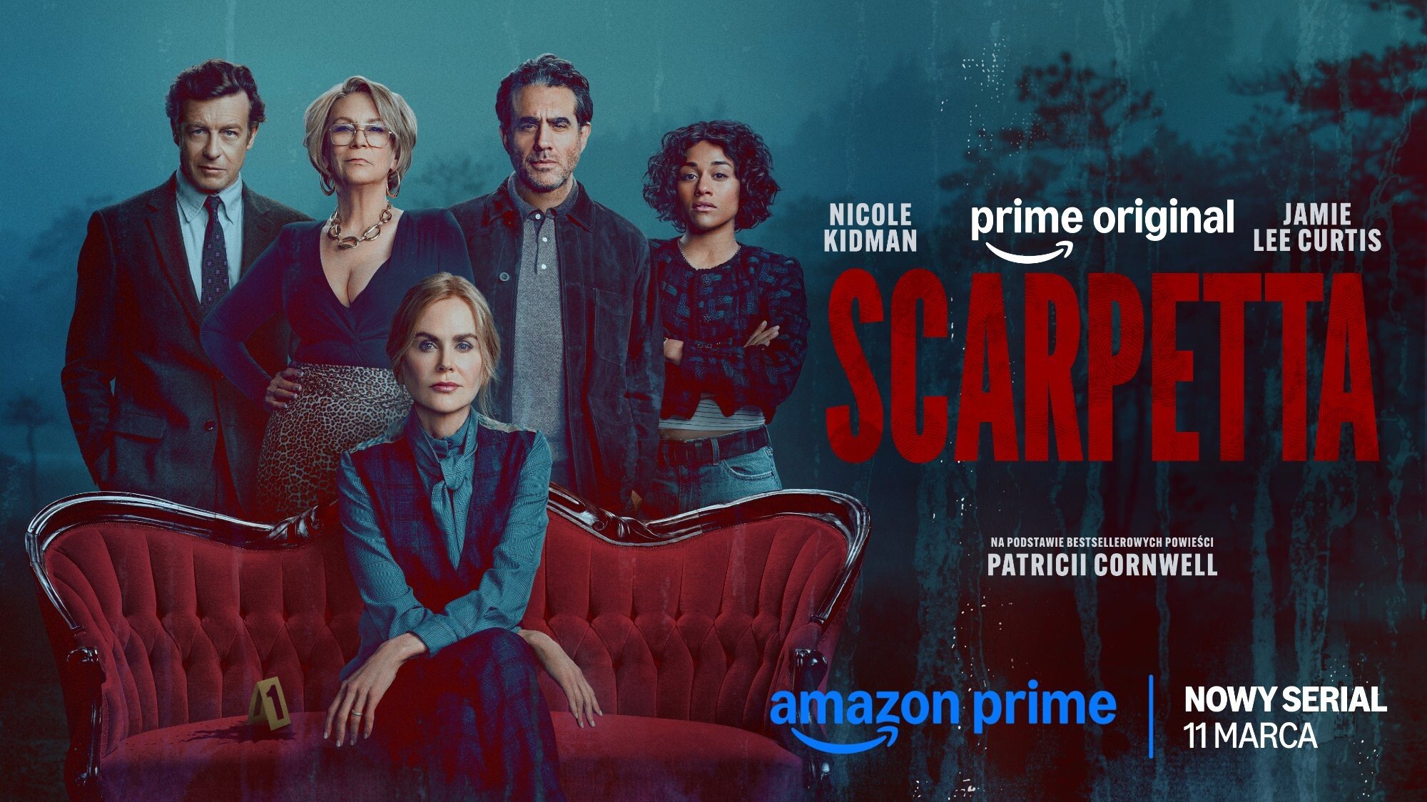 "Scarpetta" | Plakat i zwiastun serialu opartego na bestsellerowych powieściach Patricii Cornwell