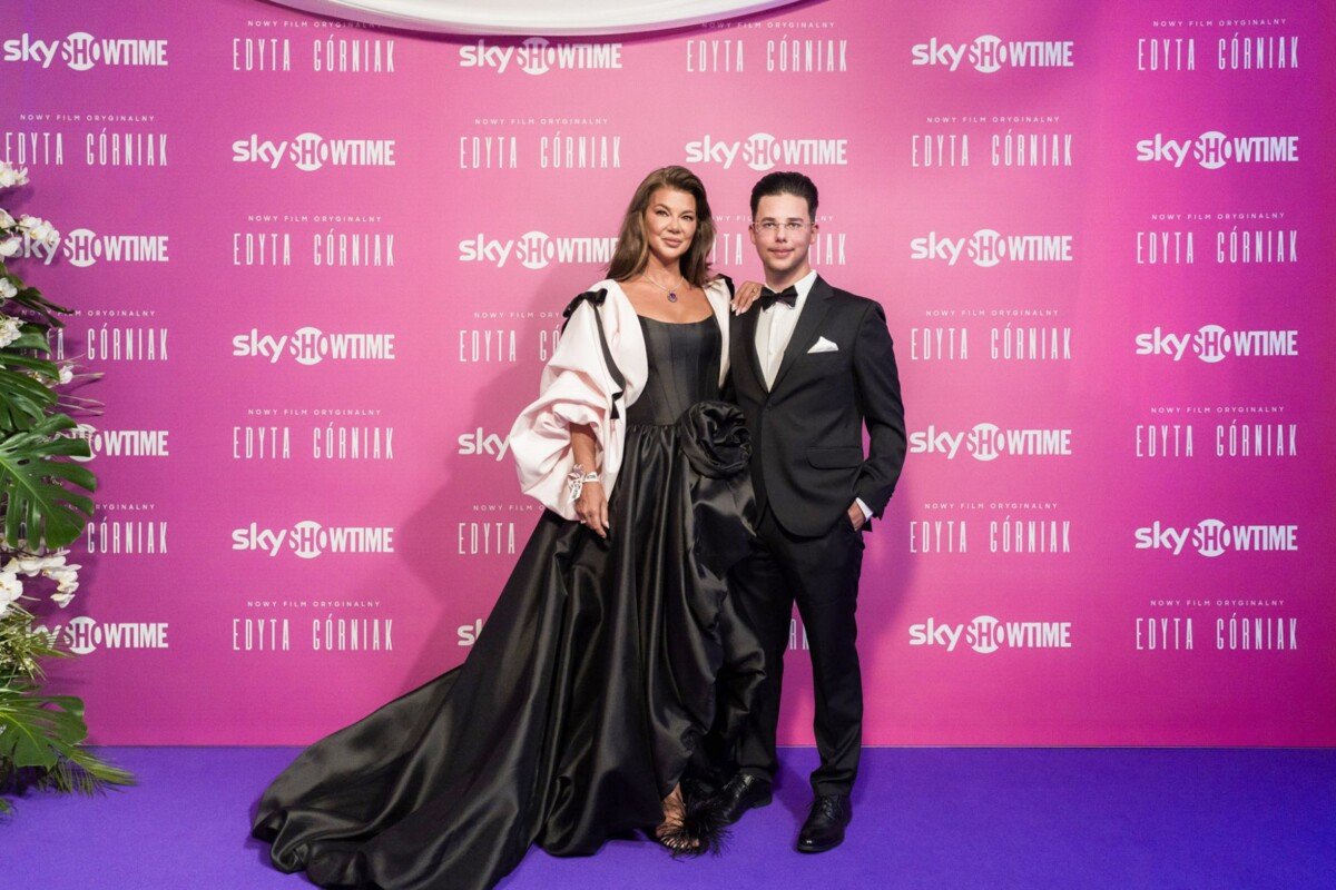 Edyta Górniak i Allan Enso na premierze nowego filmu dokumentalnego SkyShowtime