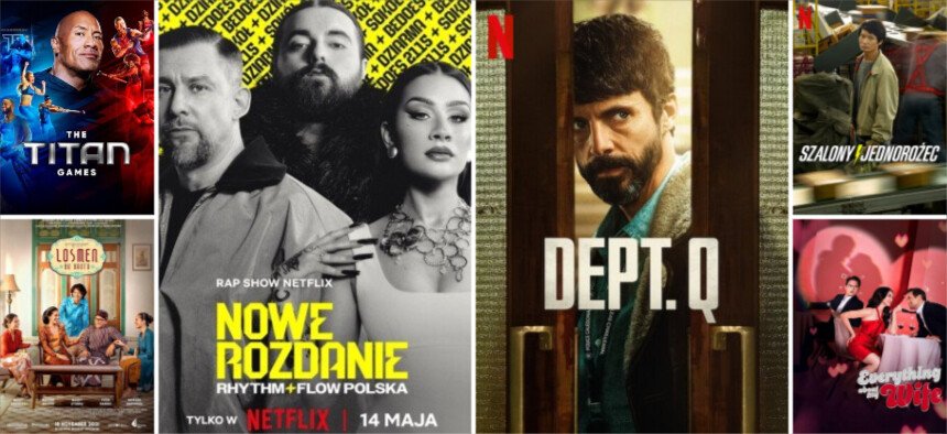 Dept. Q i Szalony jednorożec – dzisiejsze nowości w Netflix Polska – są też inne tytuły na liście!