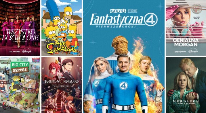 Fantastyczna Czwórka wkracza do Disney+! Aktualizacja oferty platformy