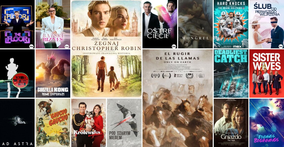 Dzisiejsze nowości w HBO Max: „Gaucho Gaucho”, „Kundel” i „Żegnaj Christopher Robin”