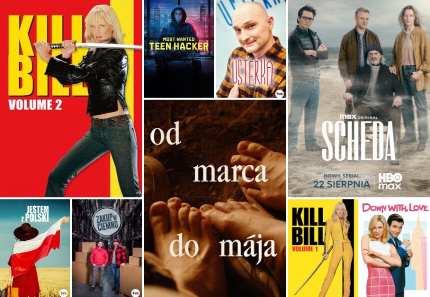 HBO Max Polska – nowe odcinki i tytuły dodane w ofercie platformy – Scheda, Kill Bill i inne