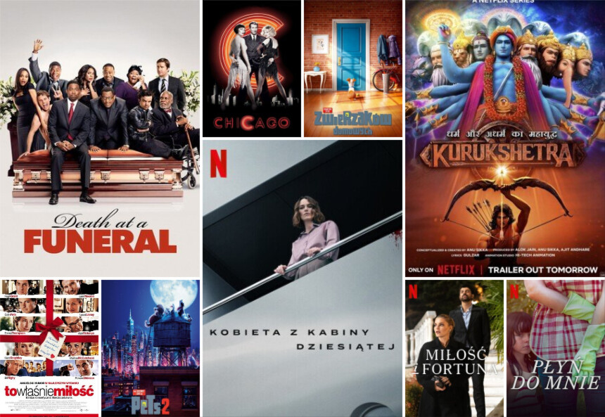 Lista piątkowych premier w Netflix Polska – zobacz co właśnie dodano w ofercie platformy! Kobieta z kabiny dziesiątej i Sekretne życie zwierzaków domowych