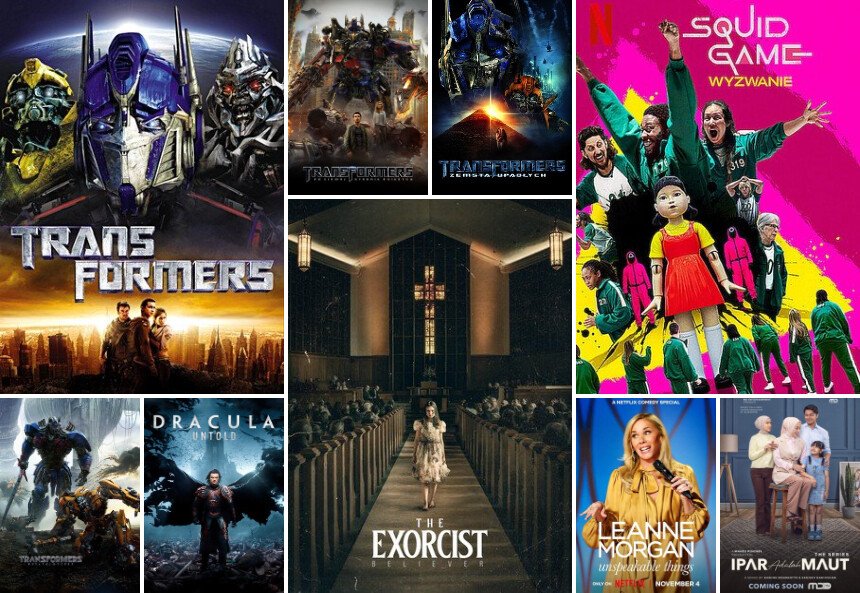 Nowe horrory i powrót serii Transformers na Netflix