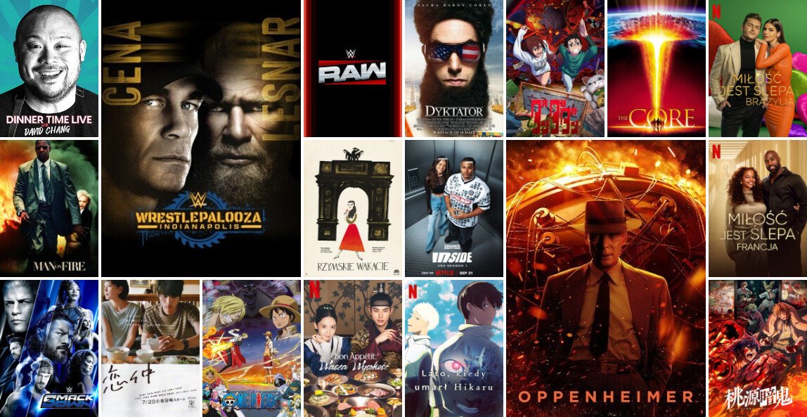 Oppenheimer i Człowiek w ogniu – niedzielna aktualizacja oferty Netflix Polska!