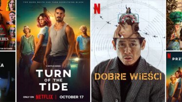 Piątkowa lista premier w Netflix Polska – Spowita w mrok, Przypływ i inne tytuł już dostępne!