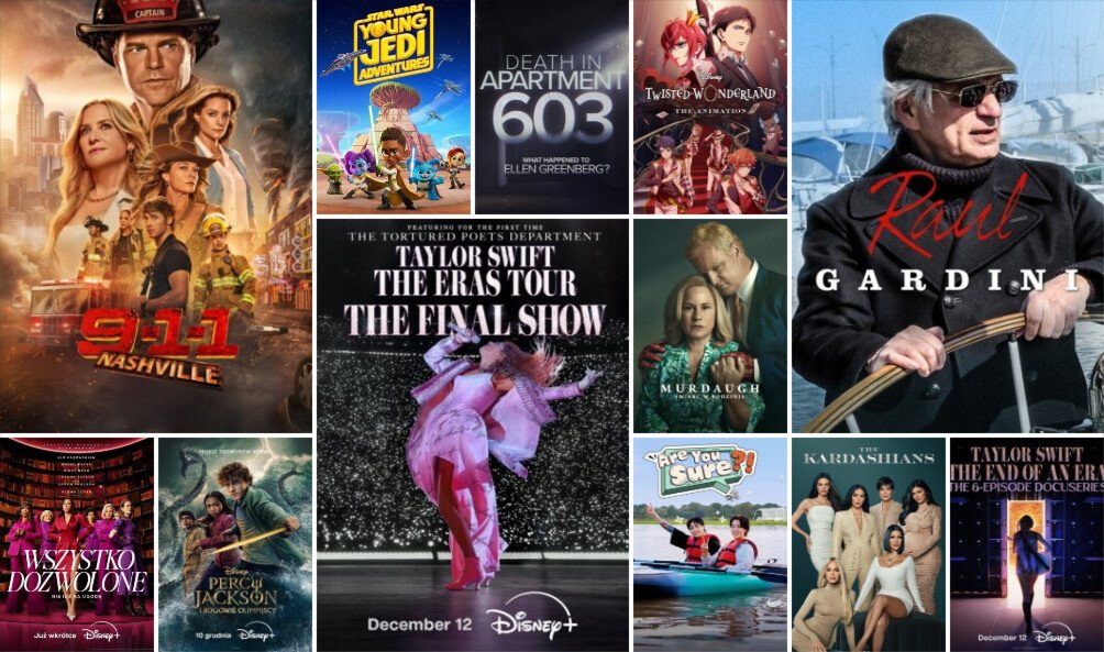 Taylor Swift w Disney+ i nowe odcinki seriali – podsumowanie tygodnia