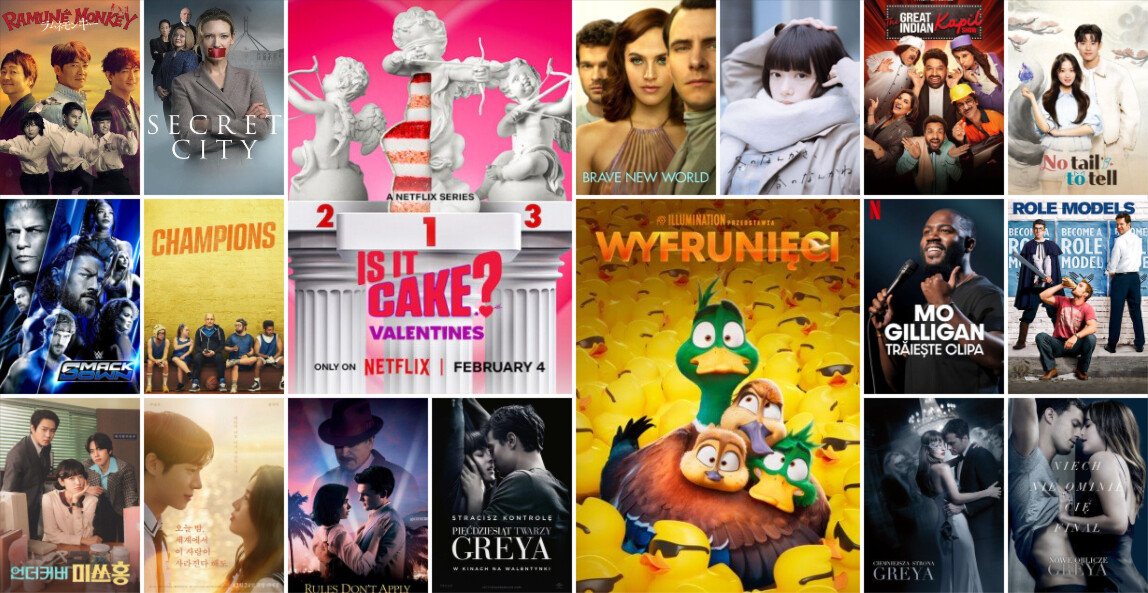 Animacja dla całej rodziny i powrót Greya. Netflix aktualizuje ofertę