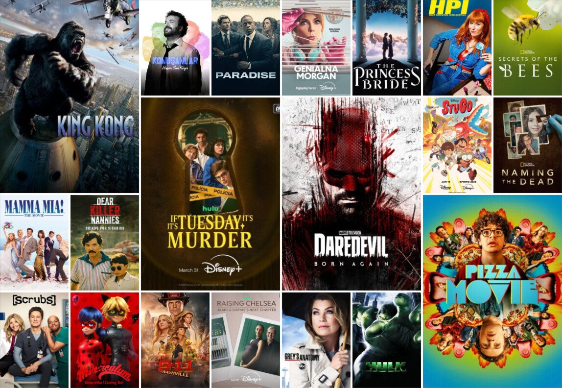 Disney+ aktualizacja katalogu: nowe seriale, filmy i odcinki z ostatnich dni