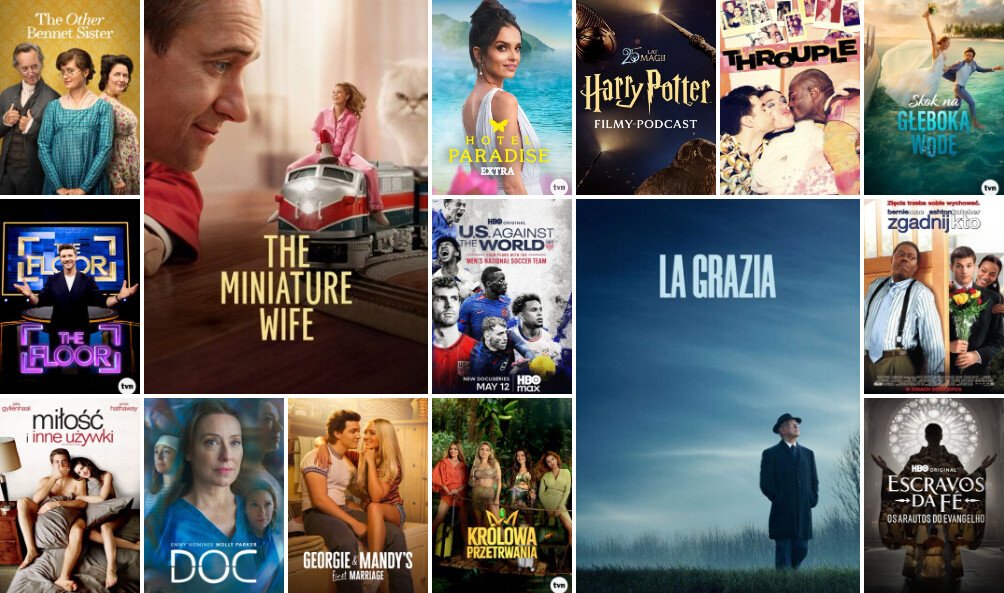 La Grazia już w HBO Max. Są też nowe odcinki i dokumenty