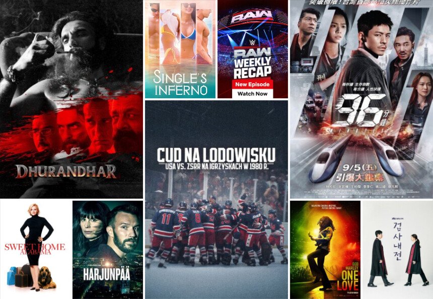Netflix na piątek: „Cud na lodowisku”, „Dhurandhar” i nowe odcinki „Piekła singli”