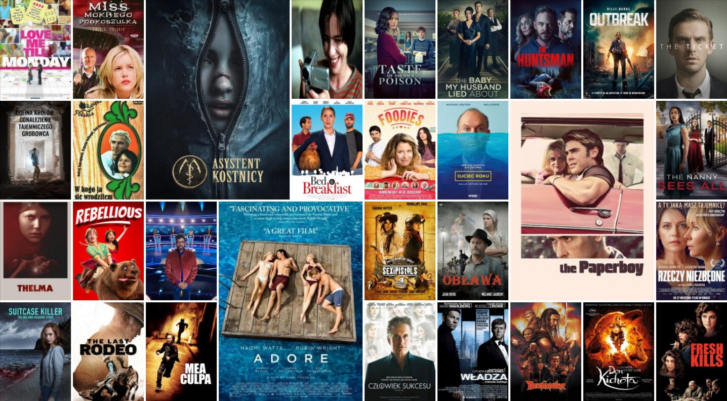 Ostatnio dodane w CDA Premium. Wśród nowości „Ojciec roku” i „Asystent kostnicy”