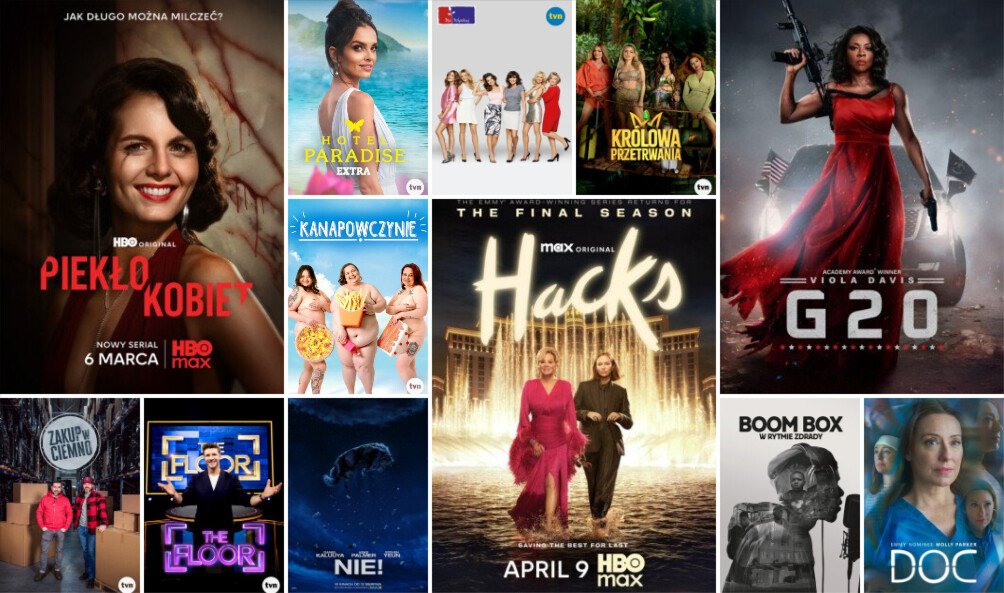 „Piekło kobiet” z finałem sezonu w HBO Max. Do tego „G20” i „Nie!”