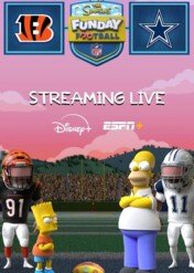 The Simpsons Funday Football | Cincinnati Bengals vs. Dallas Cowboys / The Simpsons Funday Football