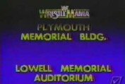 W-W-F- WrestleMania TV Commercial 1985