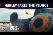 The Suicide Squad - Harley Takes The Plunge | Super Scenes | DC
