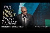 AMERICAN FICTION wins BEST SCREENPLAY at the 2024 Film Independent Spirit Awards