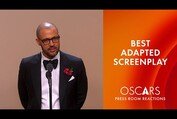 Best Adapted Screenplay | 'American Fiction' | Cord Jefferson | Oscars 2024 Press Room Speech