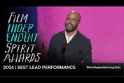 JEFFREY WRIGHT wins BEST LEAD PERFORMANCE at the 2024 Film Independent Spirit Awards