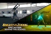 KNIGHTS OF THE ZODIAC – On Set with the Stunt Team