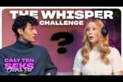 Patryk vs. Weronika: Kto zwycięży w Whisper Challenge? | Chemia Par | Prime Video Polska