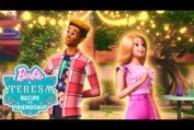 Barbie helps decorate the restaurant! | Barbie & Teresa: Recipe For Friendship | Clip