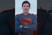 David Corenswet and Milly Alcock bond on the set of #Supergirl 