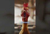 *Heihei scream*