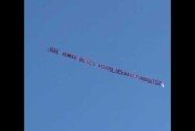 'Hire Human Beings' #GOODLUCKHAVEFUNDONTDIE Flight Over Silicon Valley